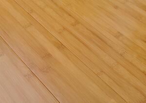 Dřevěná podlaha z masivu bambusu TBIN004, horizontální, Click&Lock systém, tmavá