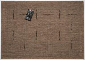 Devos koberce Kusový koberec FLOORLUX Coffee/Black 20008 – na ven i na doma - 80x150 cm