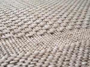 Devos koberce Kusový koberec Floorlux 20329 Silver/Black – na ven i na doma - 160x230 cm