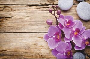 PROHOME - Předložka koupelnová 45x70cm Orchidea