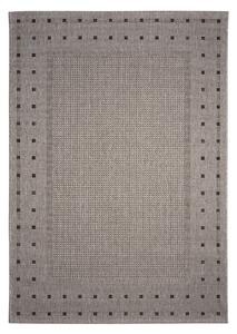 Devos koberce Kusový koberec Floorlux 20329 Silver/Black – na ven i na doma - 200x290 cm