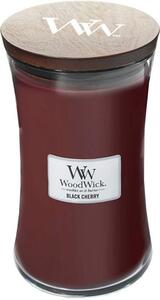 Velká vonná svíčka Woodwick, Black Cherry