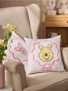 Sinsay - Sada povlaků na polštář Winnie the Pooh 2 pack - krémová