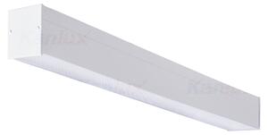 KANLUX Stropní osvětlení pro LED trubice T8 AMADEUS, 1xG13, 58W, 154x6,9x6cm, bílé, mikroprizmatický difuzo 28452