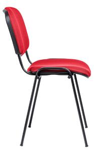 Antares Konferenční židle ISO N - červená, kostra černá