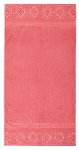 Pip studio ručník Soft Zellige, korálový 30x50 cm Korálová