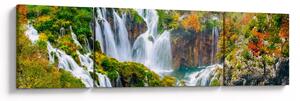Obraz - Národní park Plitvická jezera (170x50 cm)