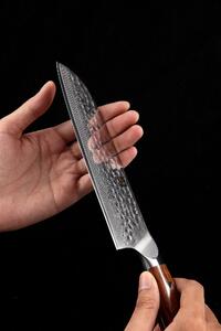 Santoku nůž XinZuo Yu B13D 7"