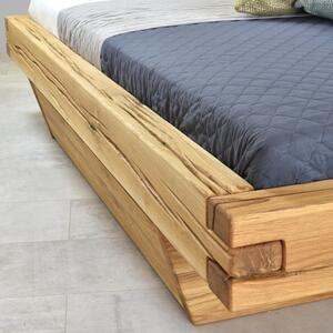 Woody Masivní dubová postel Matteo 160 x 200 cm