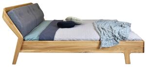 Woody Masivní dubová postel Milenia 160 x 200 cm