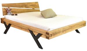 OnaDnes -20% Woody Masivní dubová postel Way 160 x 200 cm
