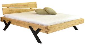 OnaDnes -20% Woody Masivní smrková postel Way 160 x 200 cm