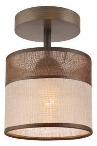 RUEL Přisazené stropní moderní osvětlení ARANAR, 1xE27, 60W, hnědé LM 1.55/A