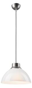 RUEL Závěsné moderní osvětlení na lanku, 1xE27, 60W, bílá/šedá LM 1.1/60