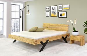 Woody Masivní smrková postel Way 160 x 200 cm