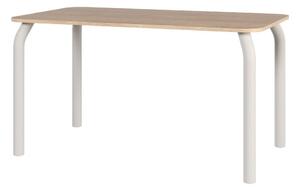 Jídelní stůl s deskou v dubovém dekoru 80x140 cm Meko – noo.ma