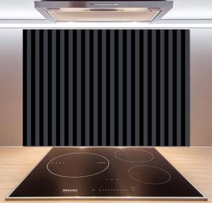 Panel do kuchyně Černobílé pásky pl-pksh-100x70-f-65387785