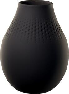 Villeroy & Boch Collier Noir porcelánová váza Perle, 20 cm 10-1682-5513