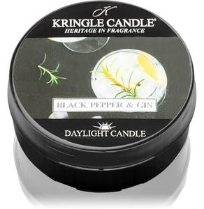 Kringle Candle Black Pepper & Gin čajová svíčka 42 g