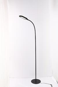 NIPEKO Stojací stmívatelná LED lampa, 10W, teplá-studená bílá, 140cm, černá 9900034