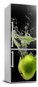 Nálepka na ledničku fototapeta Zelené jablka FridgeStick-70x190-f-122126544