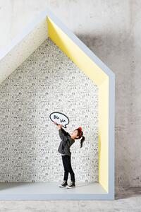 Dětská vliesová tapeta na zeď 219251, Smalltalk, BN International rozměry 0,53 x 10 m
