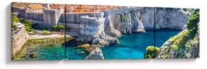 Obraz - Dubrovník (170x50 cm)
