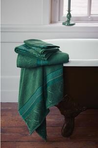 Pip studio ručník Soft Zellinge zelený Zelená 30x50 cm