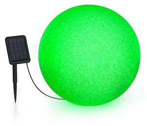 Blumfeldt Shinestone Solar 50, kulová lampa, solární panel, Ø 50 cm, RGB-LED, IP68, akumulátor