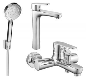 Mexen Kama R75 vanový set, chrom - 72513R75-00