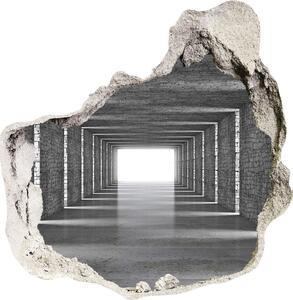 Díra 3D fototapeta na stěnu Tunel z cihly nd-p-73368031