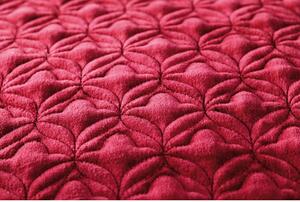 Pip studio sametový polštář 45x45 cm, červený červeno/růžová