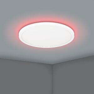EGLO LED chytré přisazené osvětlení ROVITO-Z, 14,6W, teplá bílá-studená bílá, RGB, bílé, 30cm, kulaté 900086