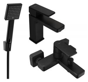Mexen Mino R45 set vanový, černý - 72403R45-70