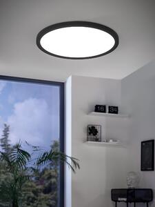 EGLO LED chytré přisazené osvětlení ROVITO-Z, 14,6W, teplá bílá-studená bílá, RGB, černé, 30cm, kulaté 900091