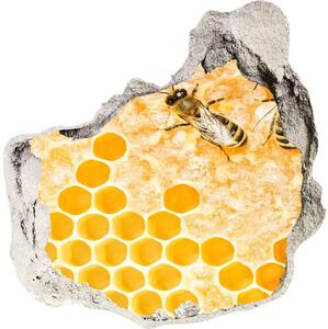 Díra 3D fototapeta nálepka Včely nd-p-74378590