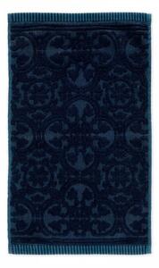 Pip studio ručník Tile de Pip, tmavě modrý Tmavě modrá 55x100 cm