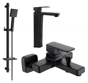Mexen Cetus DQ45 vanová baterie set, černý - 744313DQ45-70