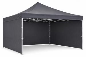 JAKS Nůžkový stan PREMIUM QUALITY černý 3 × 4,5 m