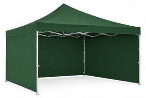 JAKS Nůžkový stan PREMIUM QUALITY zelený 3 × 4,5 m