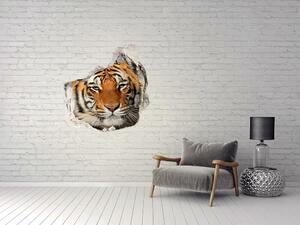 Díra 3D foto tapeta nálepka Bengálský tygr nd-p-88747131