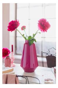 Pip studio kovová váza růžová, 36 cm Růžová