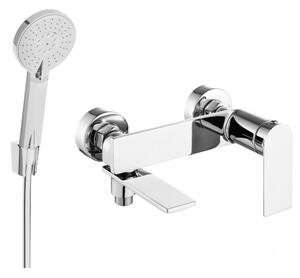 Mexen Zero R40 vanová baterie se sprchovou soupravou, chrom - 7113R40-00
