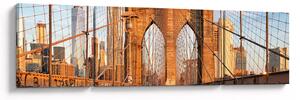 Obraz - Brooklynský most (170x50 cm)