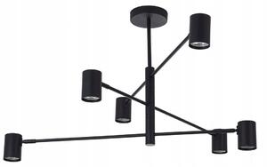 Závěsné svítidlo Light Prestige Snow 6 černé 6xGU10 do obývacího pokoje