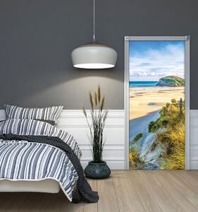 Vliesová obrazová tapeta na dveře Mořská pláž 33102, Photomurals, Vavex rozměry 0,91 x 2,11 m