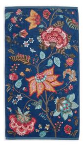 Pip studio plážový ručník Pip Flowers, tmavě modrý, 100x180 cm Tmavě modrá 100x180