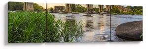 Obraz - Richmondský železniční most (170x50 cm)