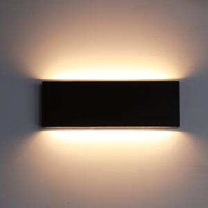 TOP-LIGHT Venkovná nástěnné LED osvětlení OBLIGO B, 12W, denní bílá, bílé Obligo B