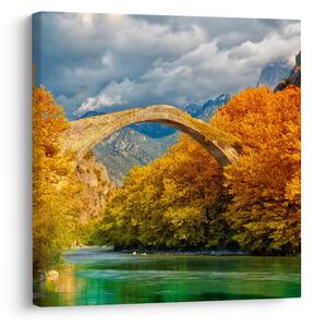 Obraz - Konitsa most (30x30 cm)
